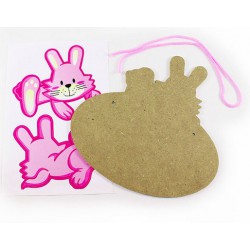 Wooden Animal Door Sign - Loose Wooden Animal Door Sign - Loose